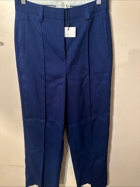 Tailored Women's Navy Dress Trousers